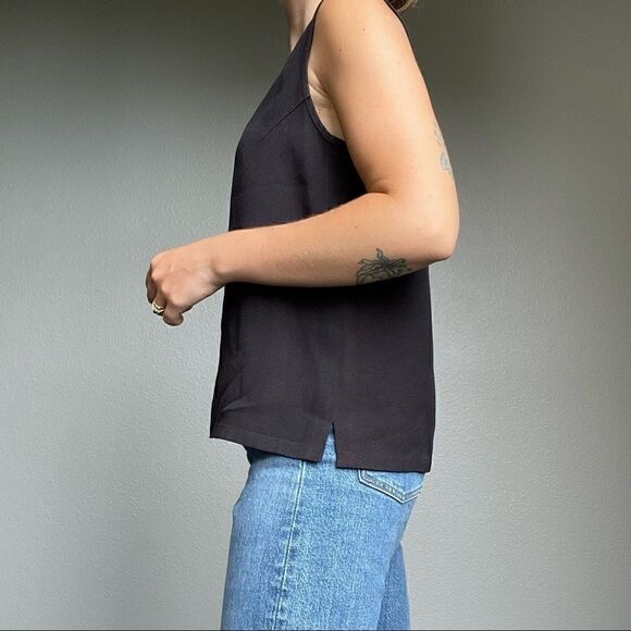 Sonia Rykiel Black Tank Top Business Blouse - Picture 3 of 6